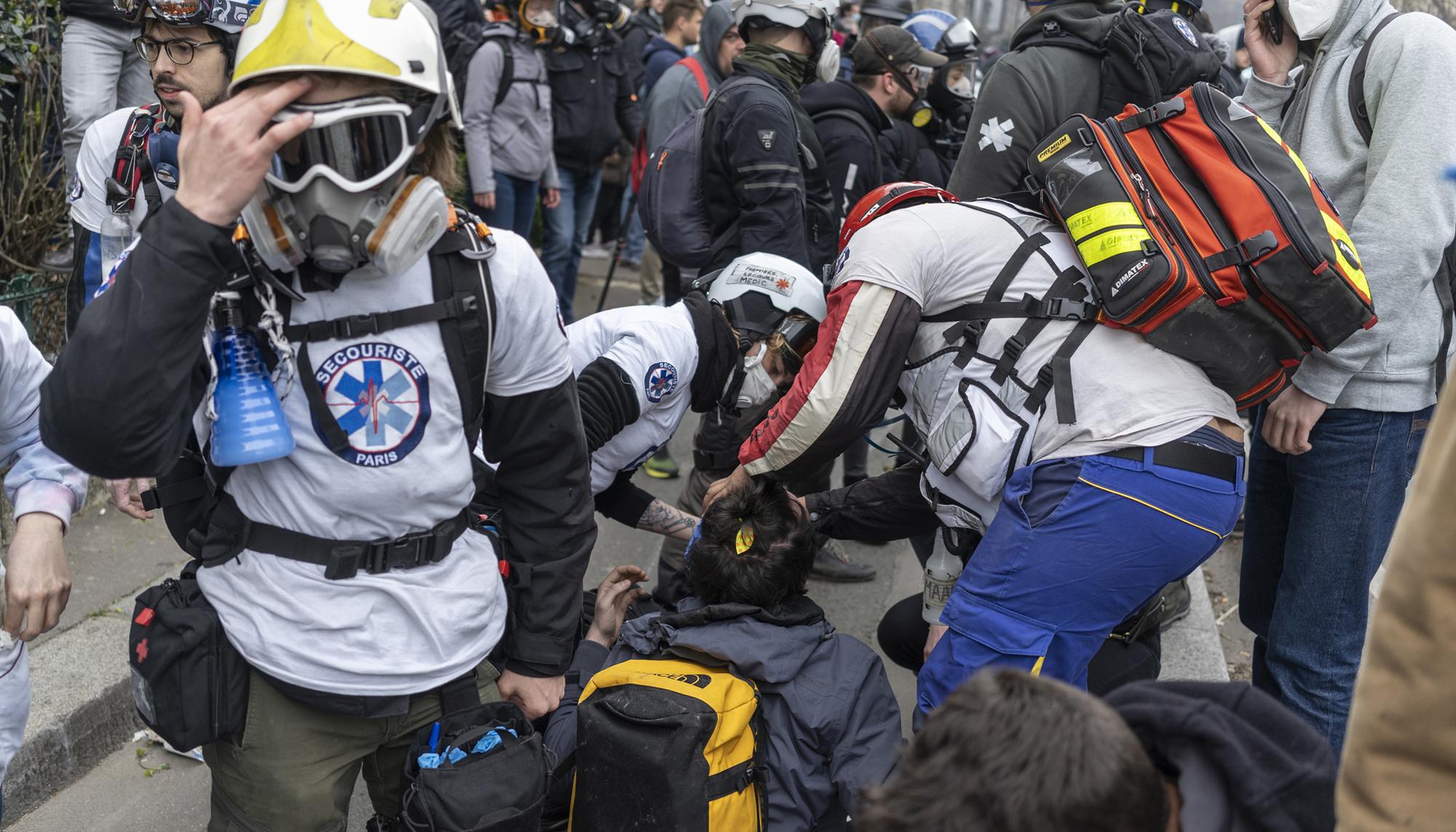 Movilizaciones en París contra la reforma de las jubilaciones - 13